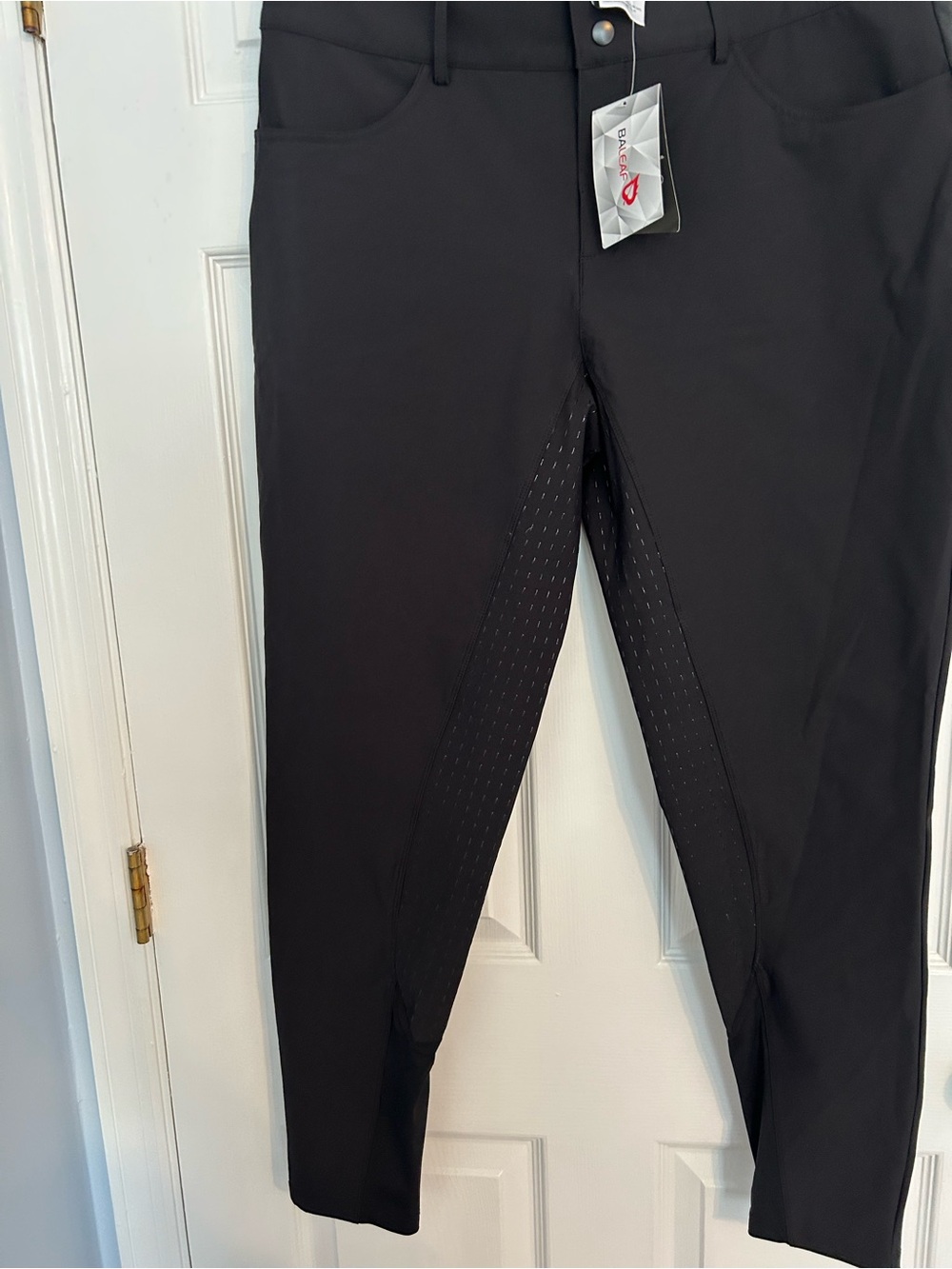 Baleaf NWT Black Performance Riding Tights with Grip Detail